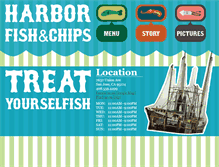 Tablet Screenshot of harborfishandchips.com